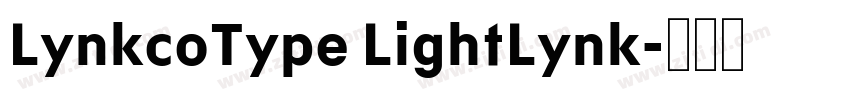 LynkcoType LightLynk字体转换